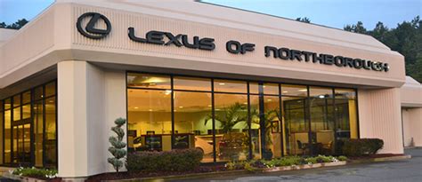 Lexus northborough - Lexus of Northborough 14 Belmont St. (Route 9), Northborough, MA Service: (508) 863-4927 $50.00 off Roof Rack Cross-Bars (reg $229-$399) Must present offer to redeem. Price and offer availability may vary by model. Cannot combine with any other coupons or discounts. Cannot be used retroactively.